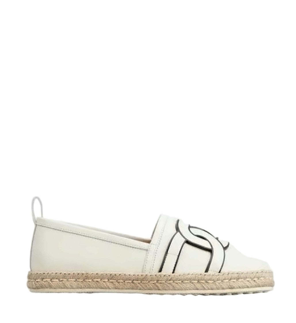 Tod's Slip-On Sneakers With Braided Jute Sole