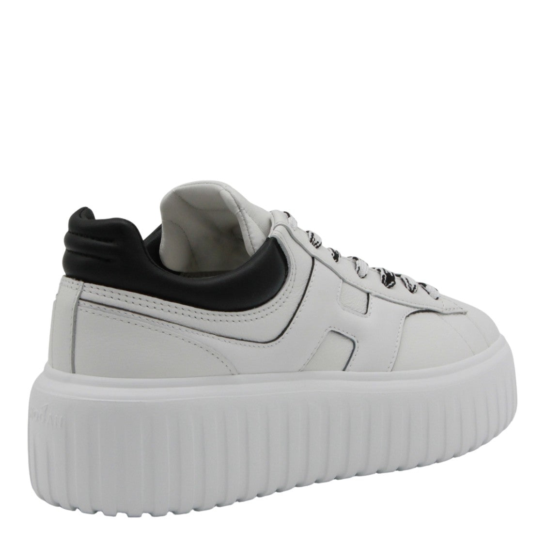 Hogan White Sneakers With Embossed Logo