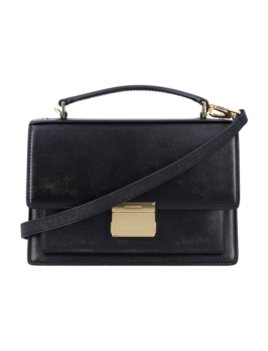 Golden Goose Venezia Structured Black Handbag