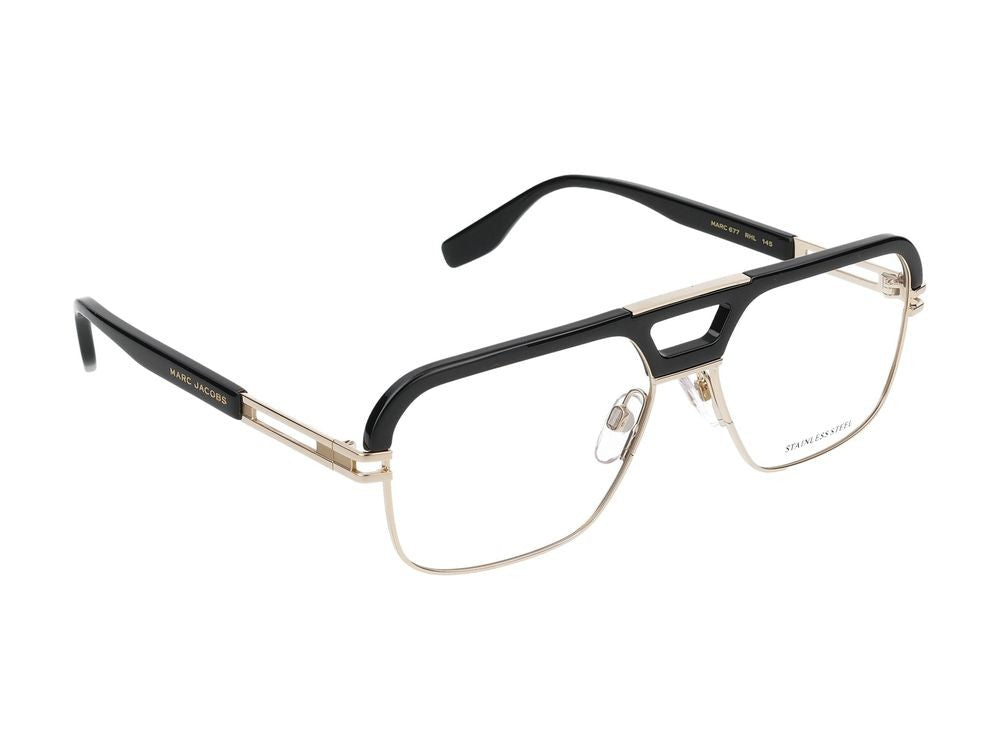 Marc Jacobs Eyeglasses 677 Rhl Gold Black_ 58/16/145