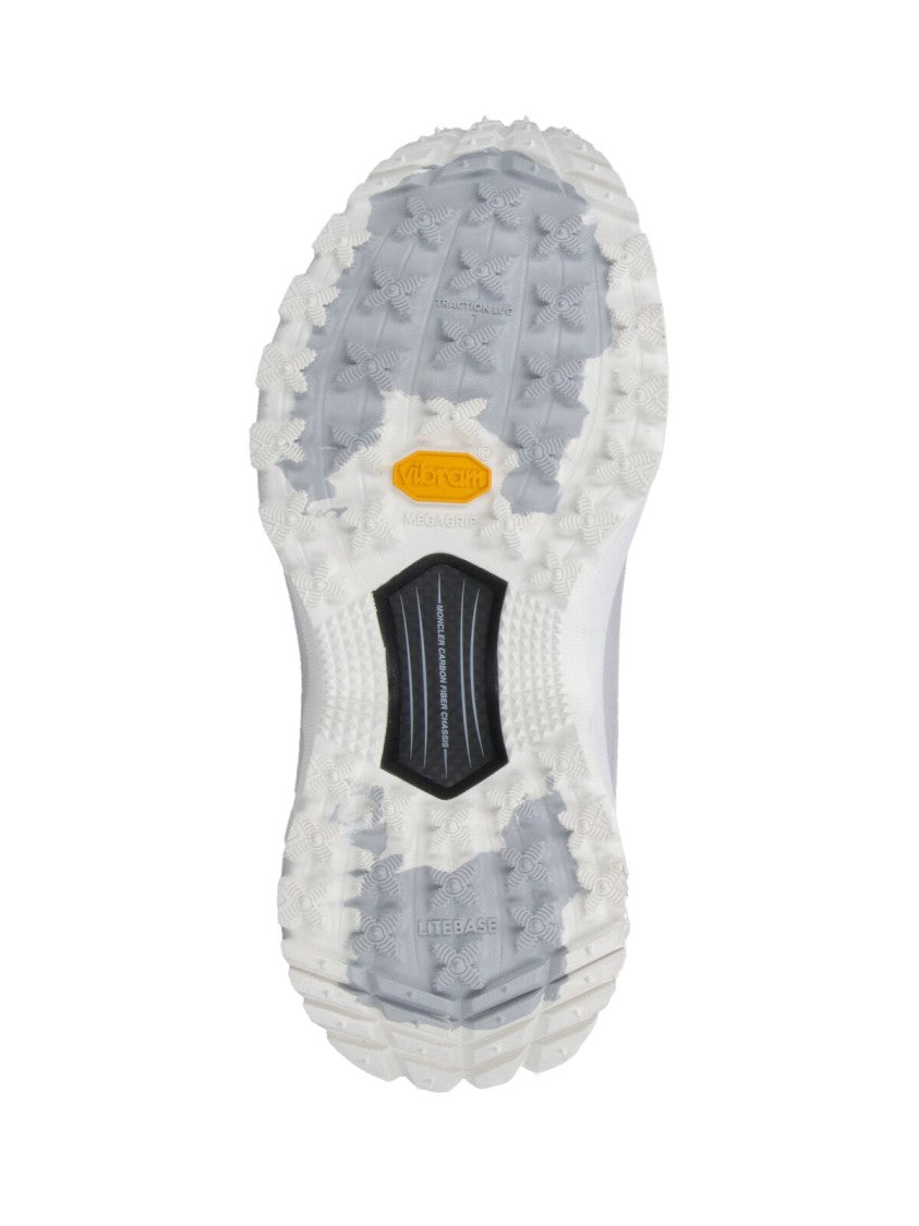 Moncler White Trailgrip Lite3 Mesh Sneakers
