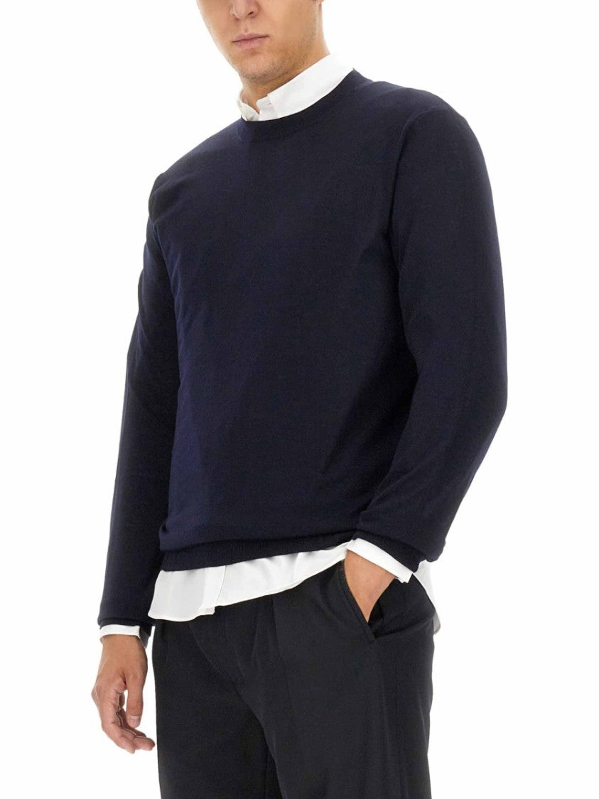 Golden Goose Regular Fit Black Virgin Wool Sweater