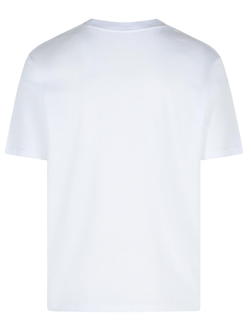 Balmain White Cotton T-Shirt