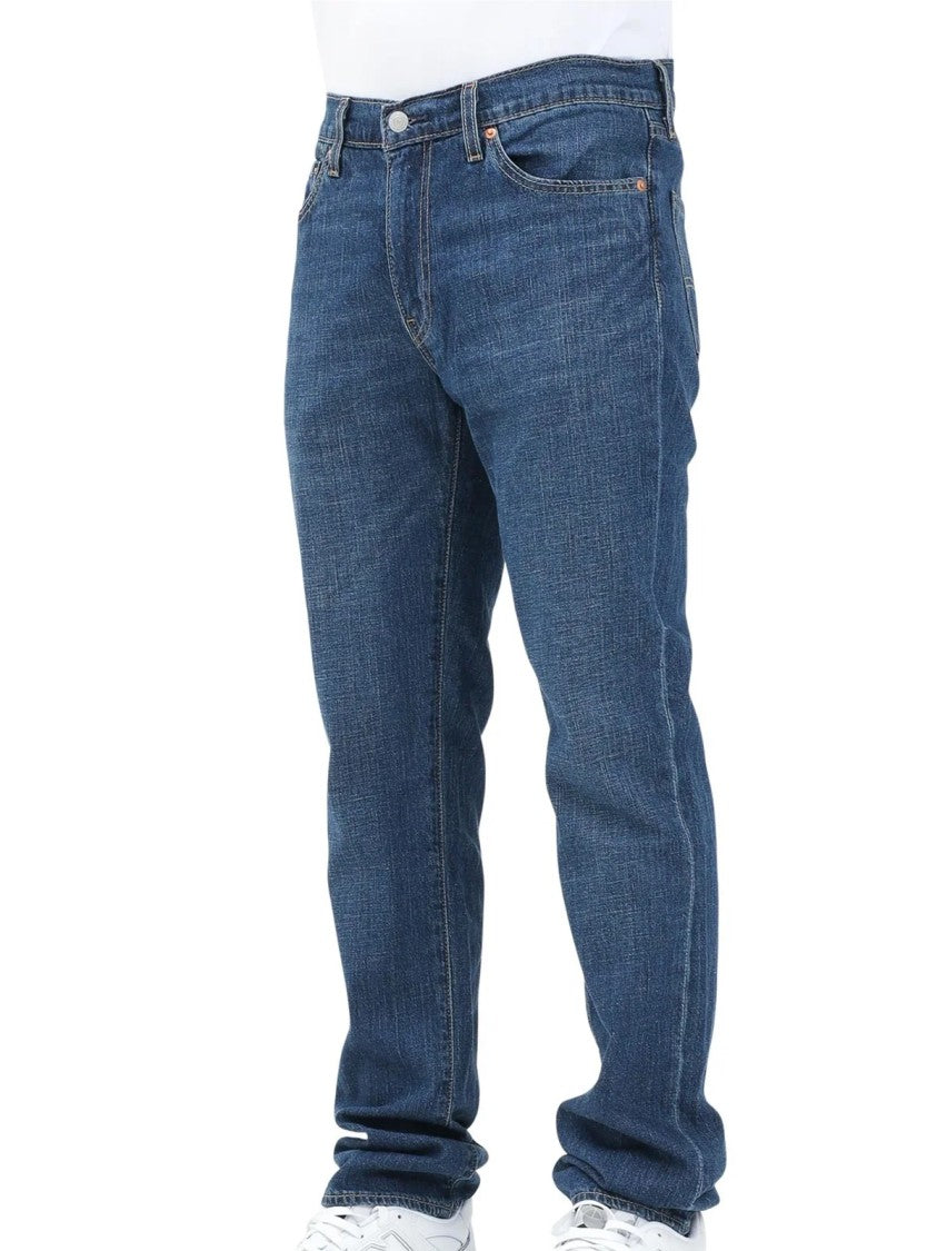 Levi's Blue Linen-Blend Stretch Jeans