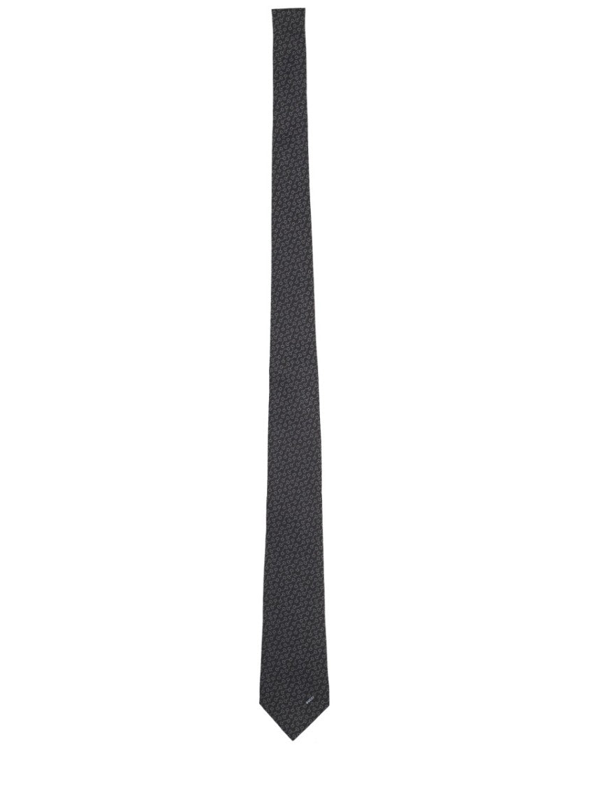 Gucci Intricate Patterned Silk Tie