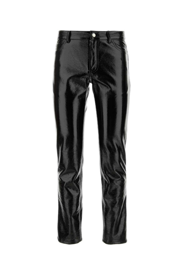 Courrèges Black Vinyl Pant