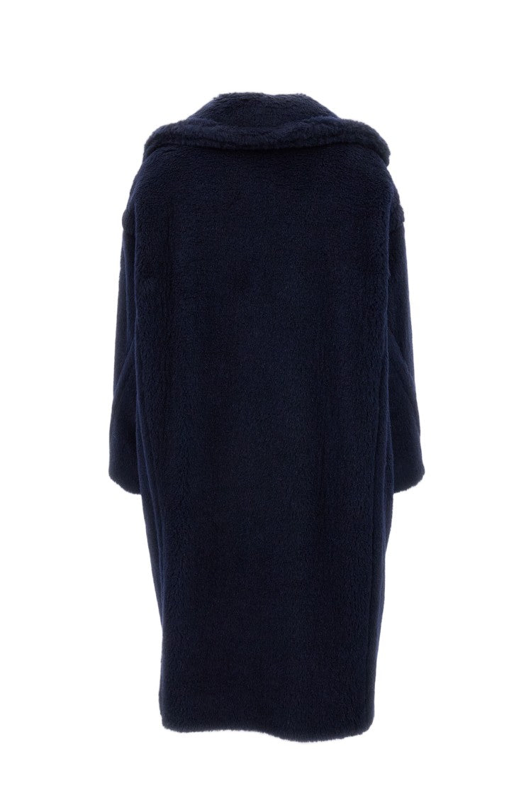 Max Mara Ted Girl Double-Breasted Long Teddy Coat