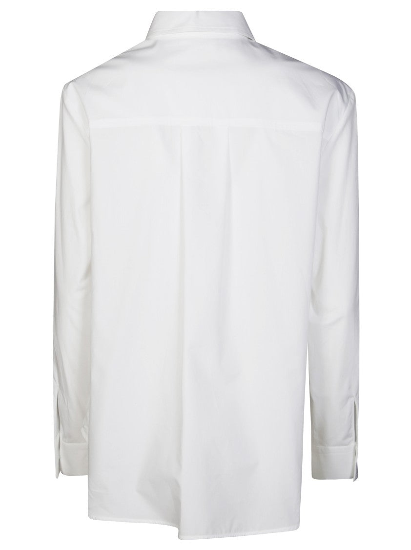 Parosh White Button-Up Shirt