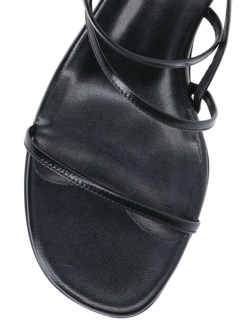 Khaite "Loop" Sandals – Black