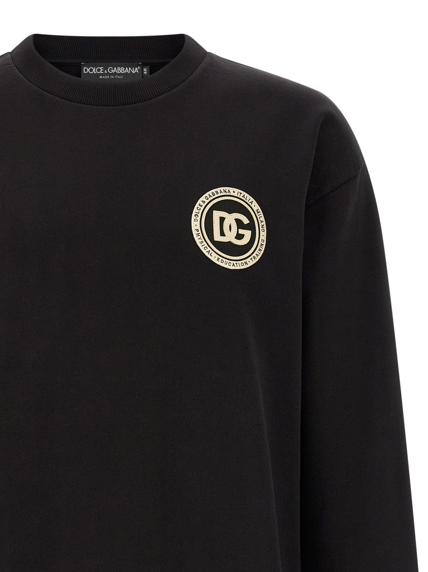 Dolce & Gabbana 'Dg' Patch Sweatshirt