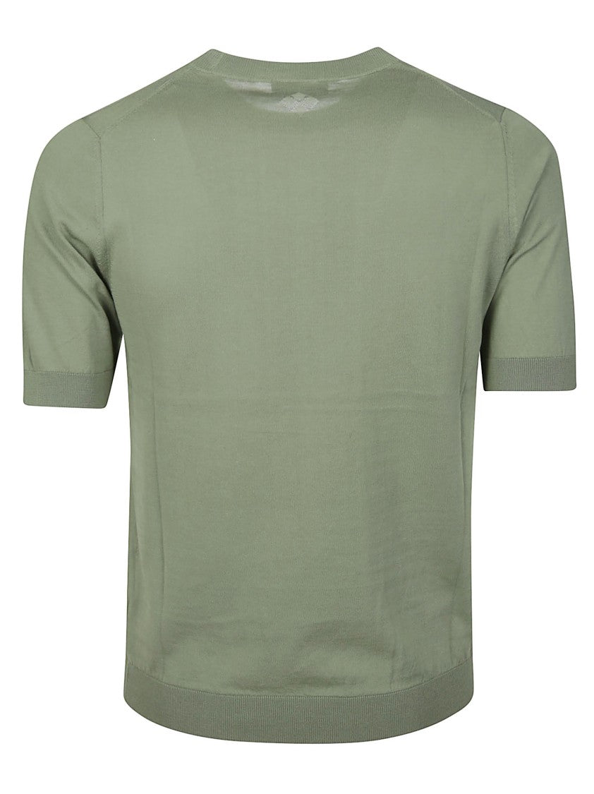 Ballantyne Short Sleeve Plain Crew Top