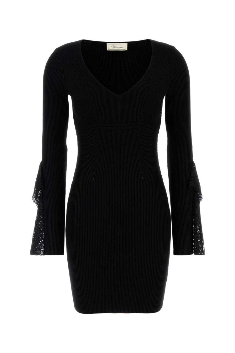 Blumarine Black Knit Dress