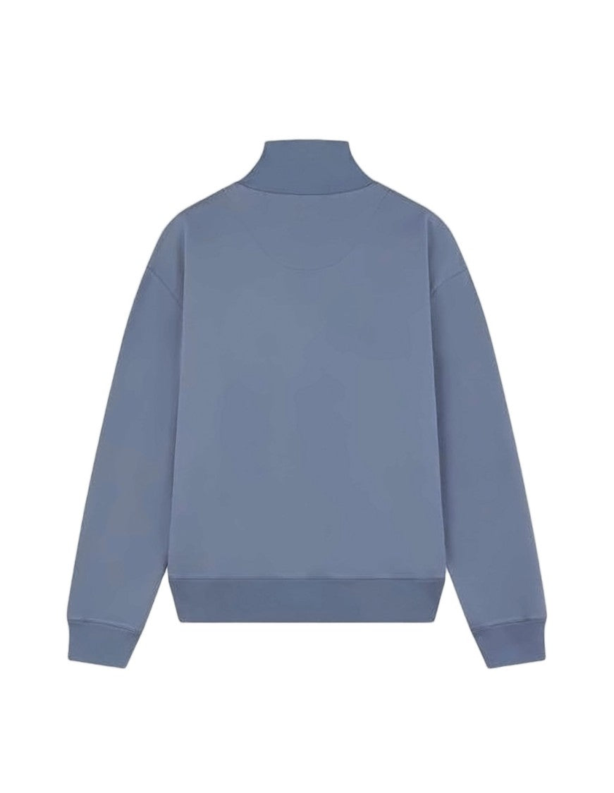 Maison Kitsuné Half-Zip Pullover Sweatshirt With Stand Collar