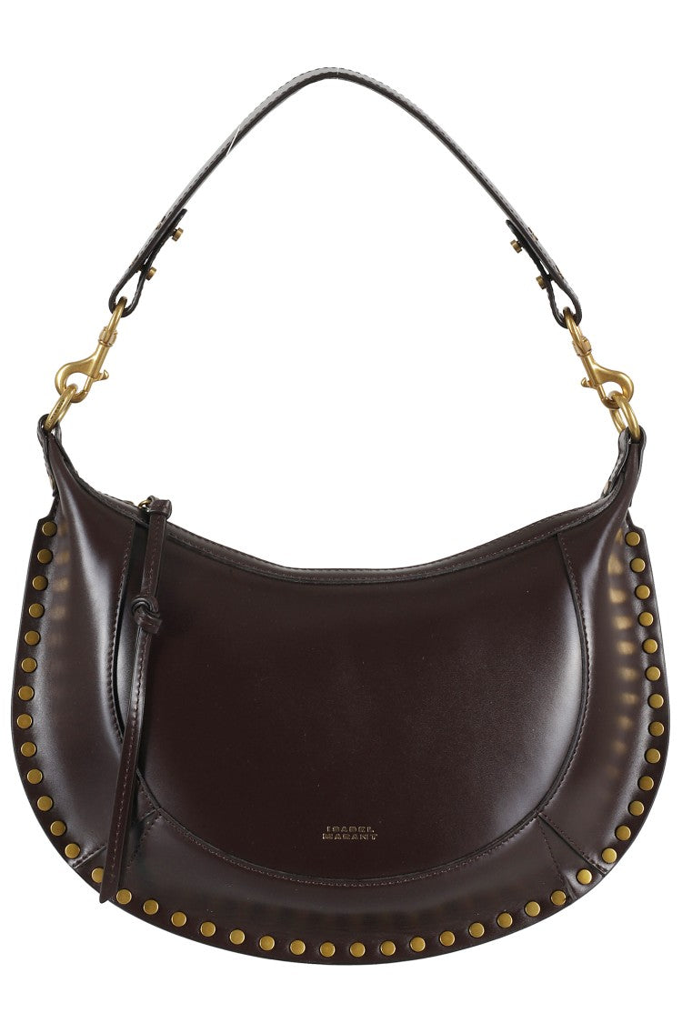 Isabel Marant Crescent-Shaped Leather Shoulder Bag