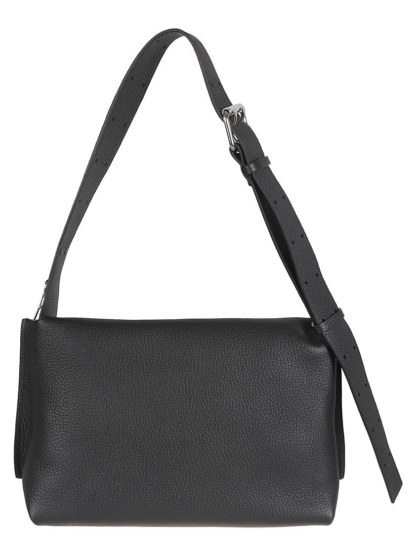 Givenchy Folded Flap Bag In Soft Calf Leather With Adjustable Strap