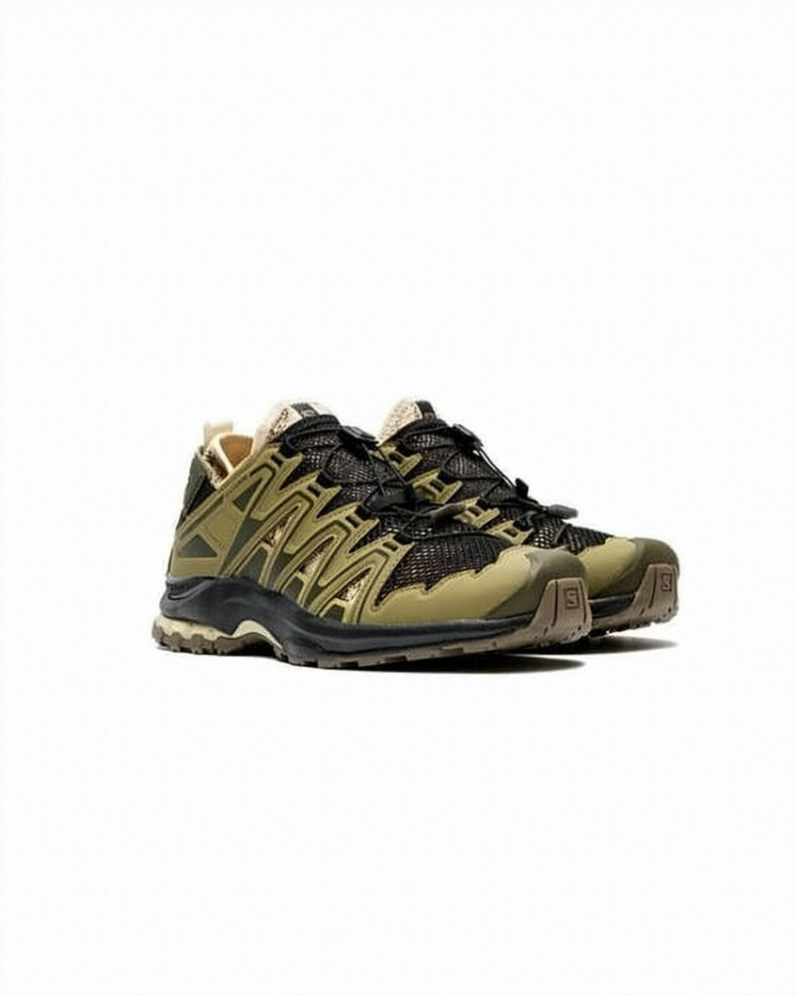Salomon Zigzag Overlay Sneakers With Ortholite Cushioning And Durable Outsole