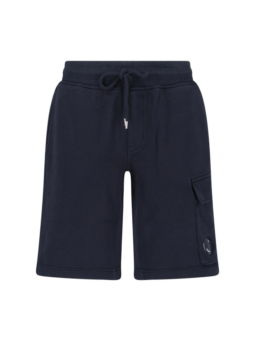 C.P. Company Tailored Fit Trousers With Straight Leg Design And Subtle Detailing