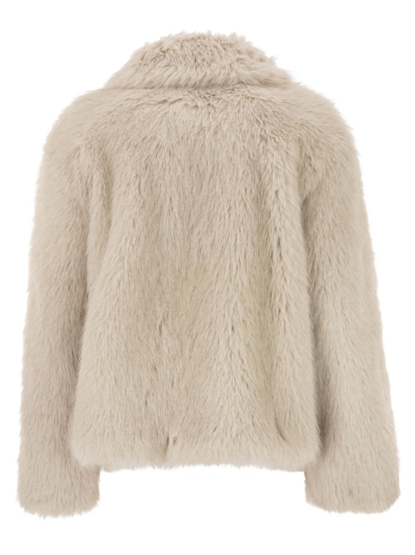 Max Mara Brenta1234 - Soft-Effect Crop Jacket