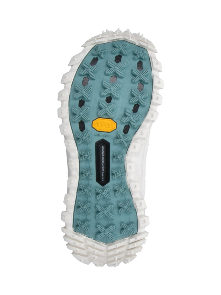 Moncler White Trailgrip Gtx Technical Mesh Sneakers