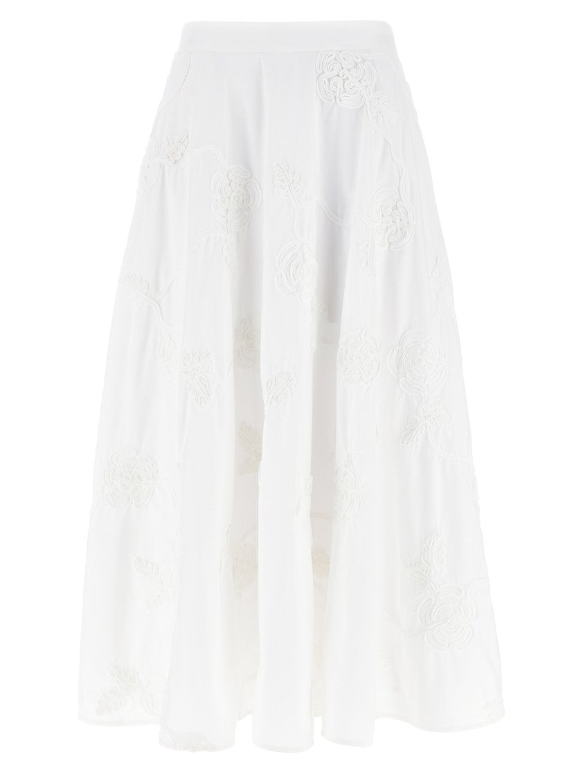 Rotate Birger Christensen 'Flower Maxi' Skirt