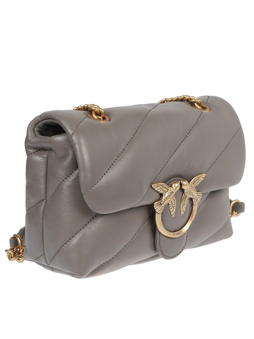 Pinko Crossbody Bag With Metal Logo