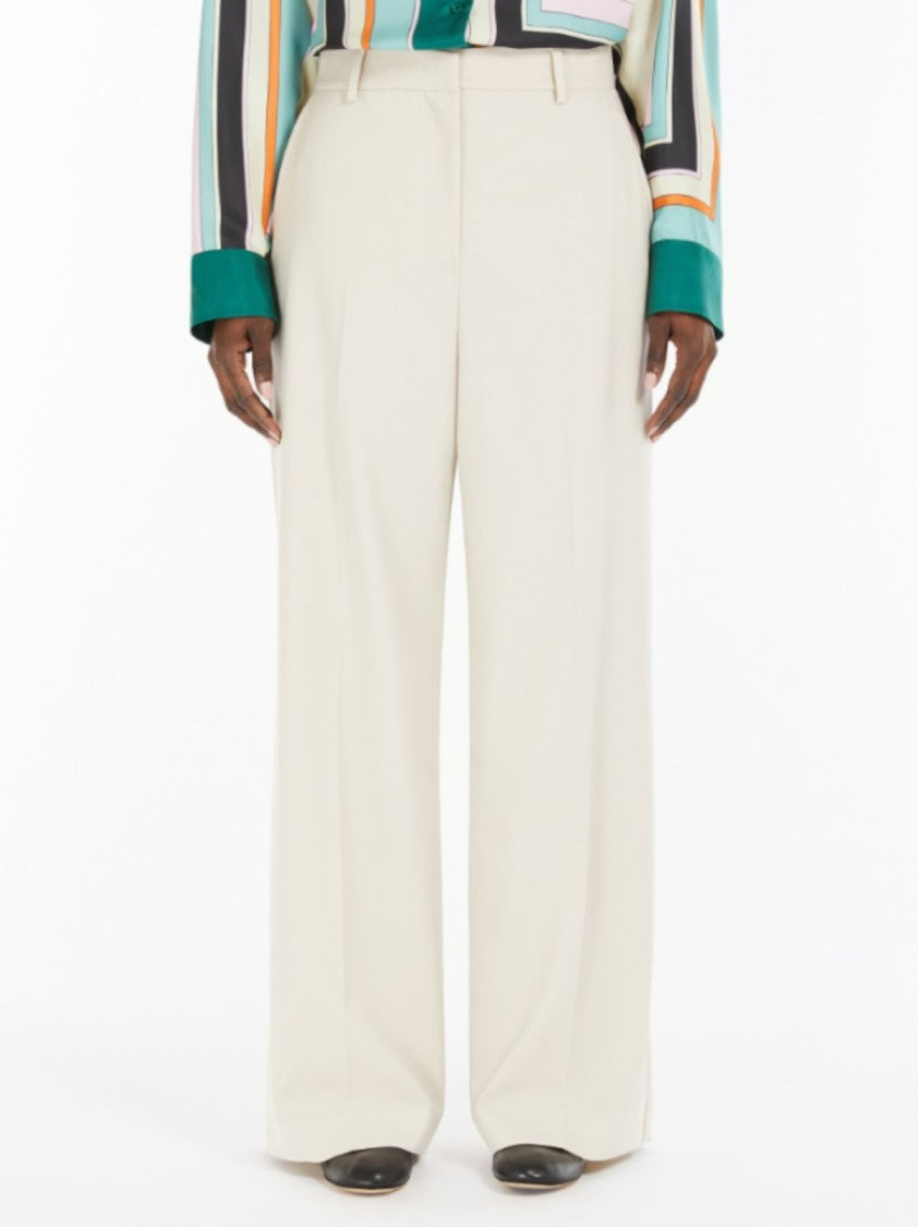 Max Mara Wide-Leg Trousers With High Waist
