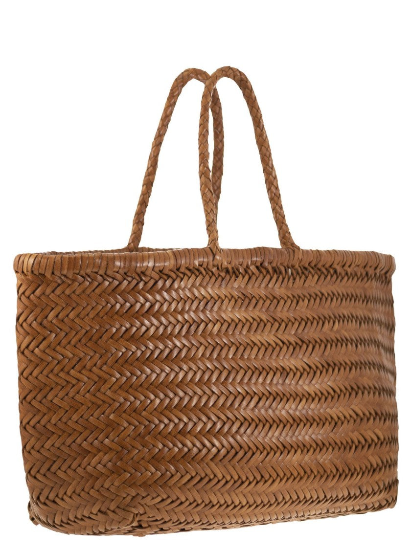 Dragon Triple Jump Big - Woven Leather Bag