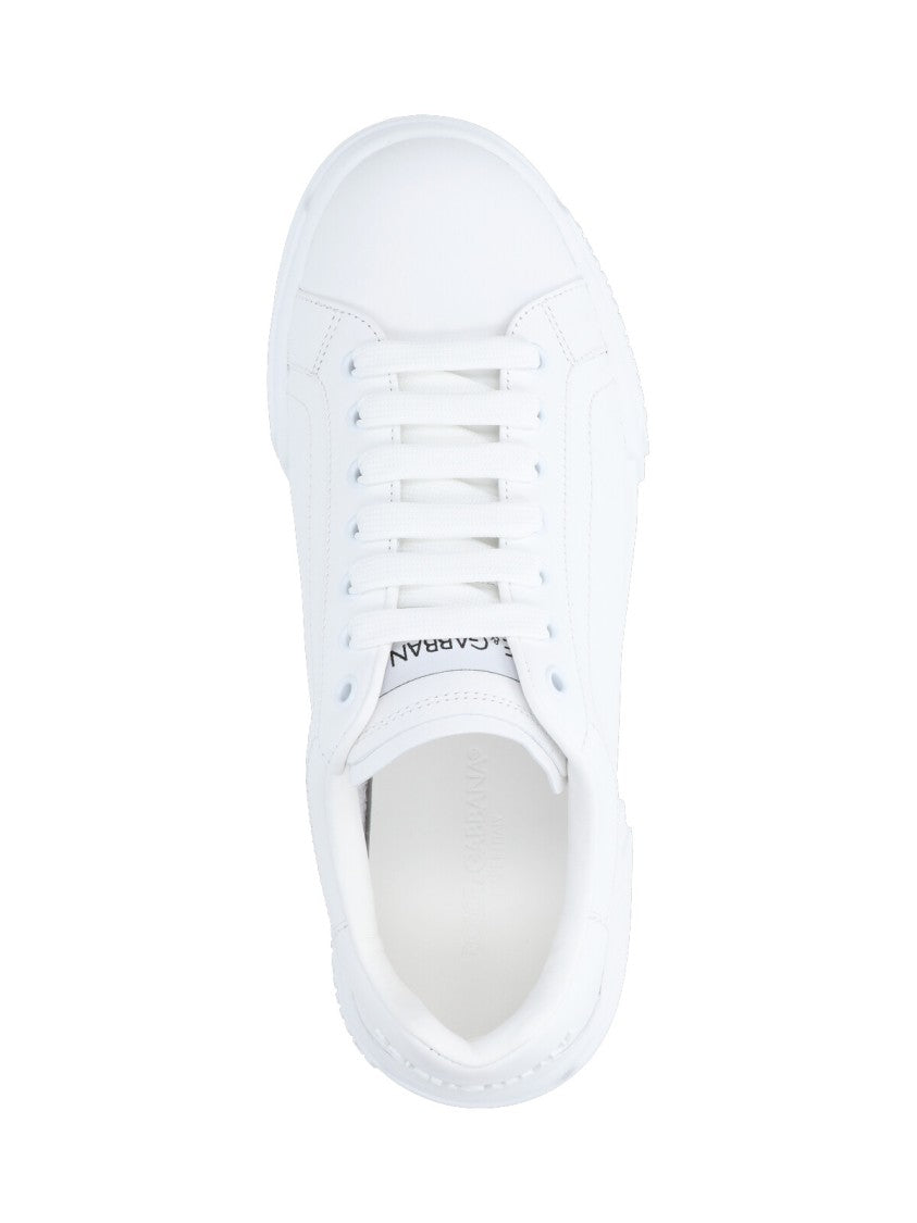 Dolce & Gabbana 'Portofino Vintage' Sneakers – White