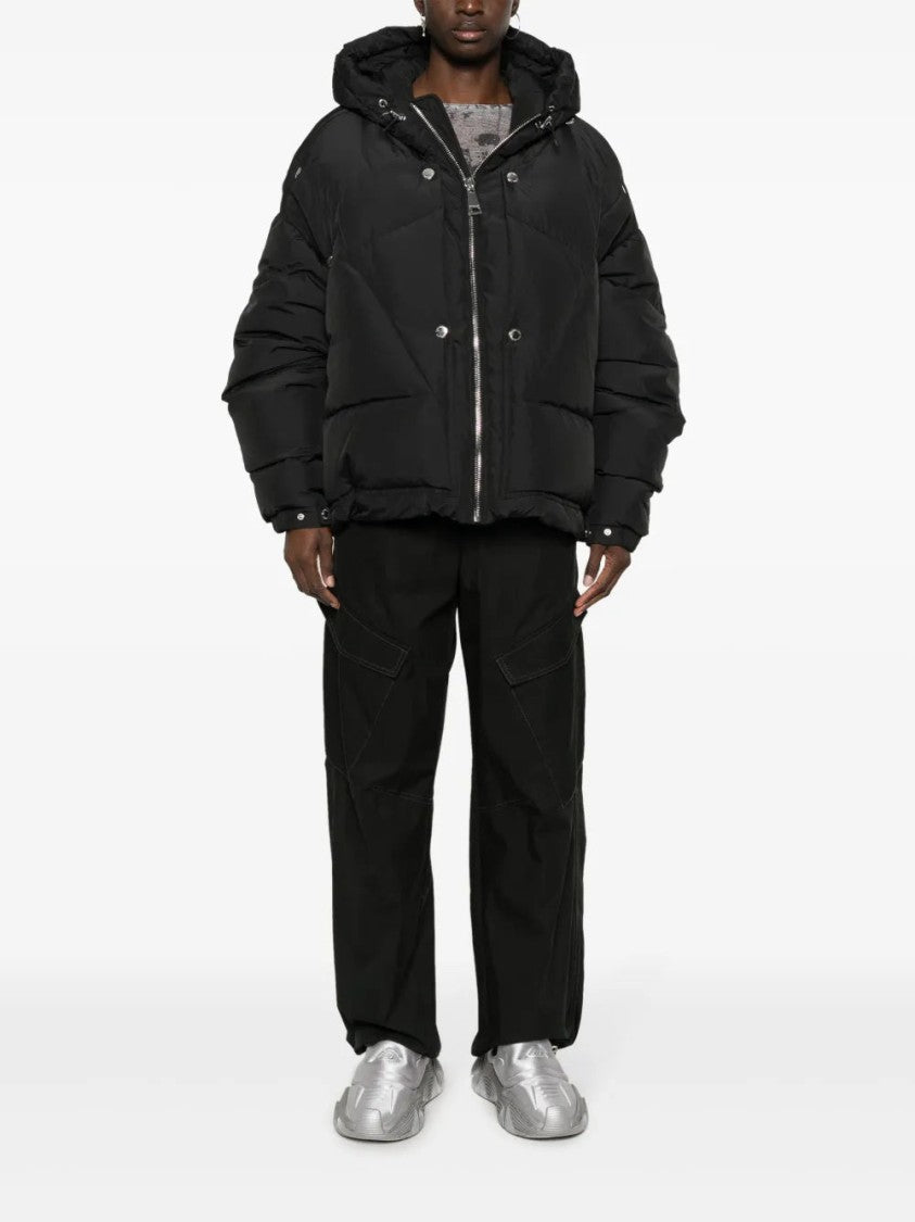 Khrisjoy Hooded Zip-Up Padded Jacket