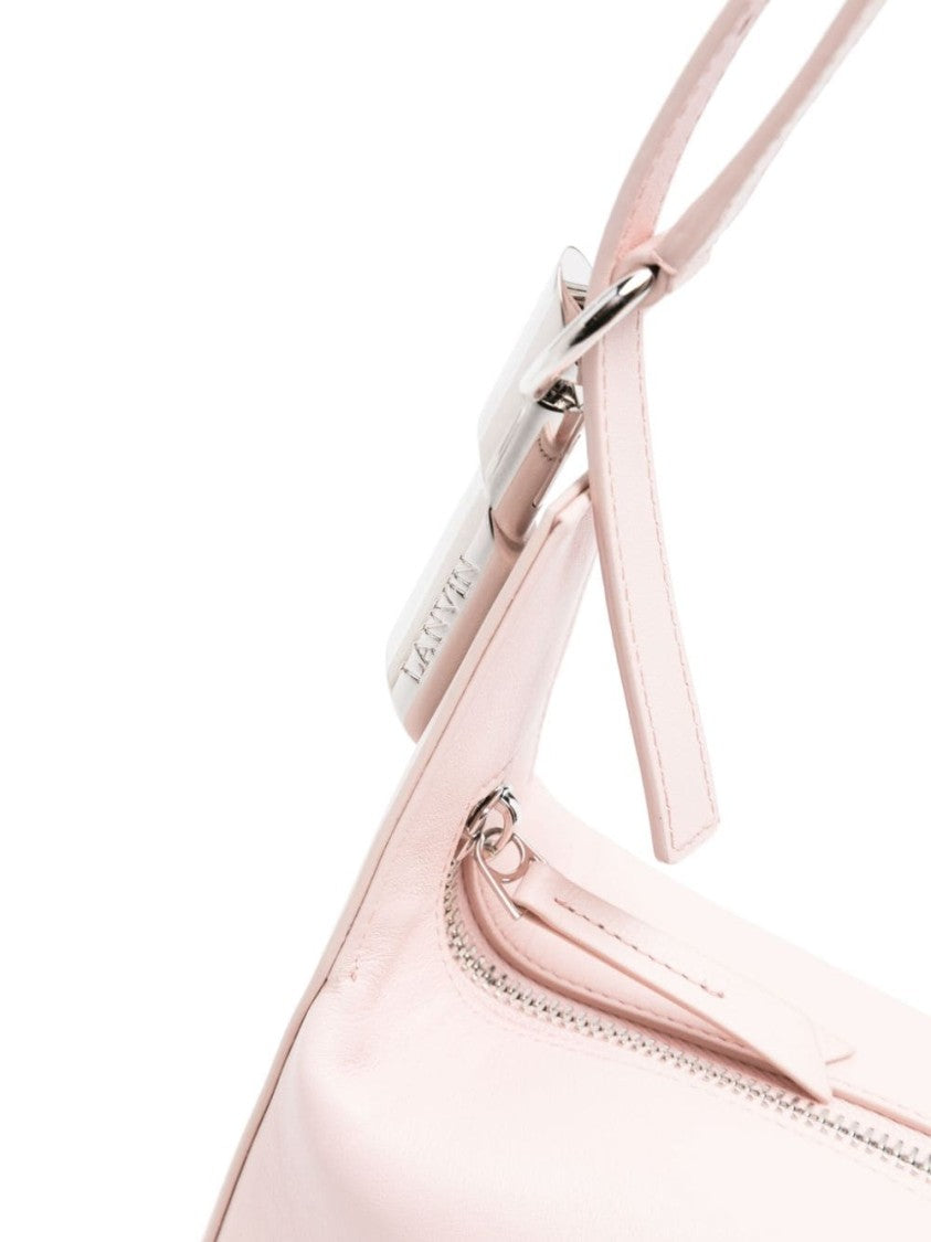 Lanvin Light Pink Calf Leather Shoulder Bag