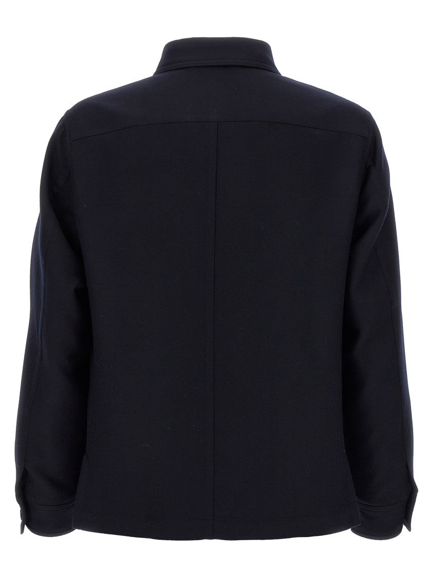 Tom Ford 'Double Splittable Light Wool' Overshirt