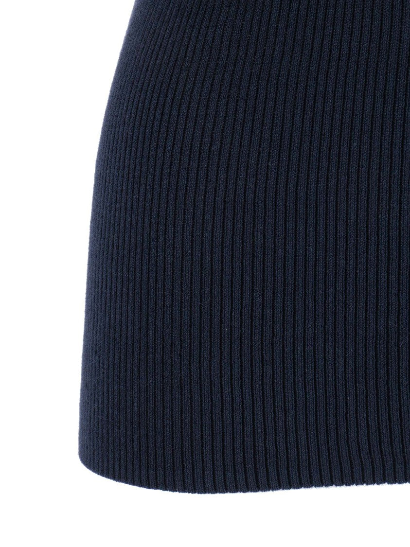 P.A.R.O.S.H. Ribbed Knit Scoop Tank Top