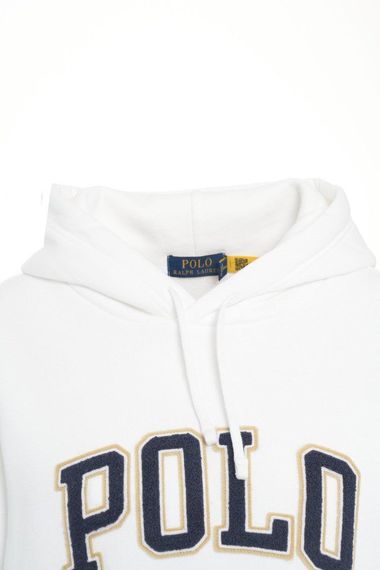 Polo Ralph Lauren Sweatshirt With Hood And Logo Print
