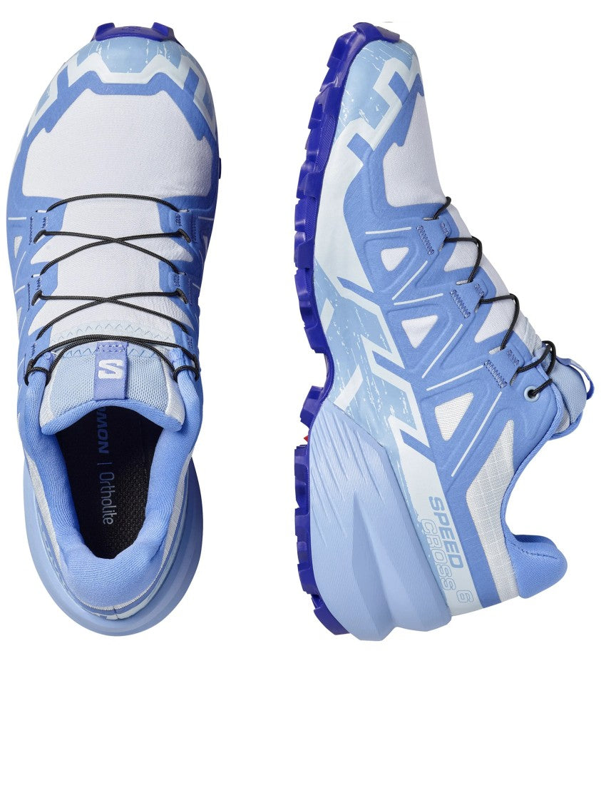 Salomon White Speedcross 6 Lightweight Running Sneakers