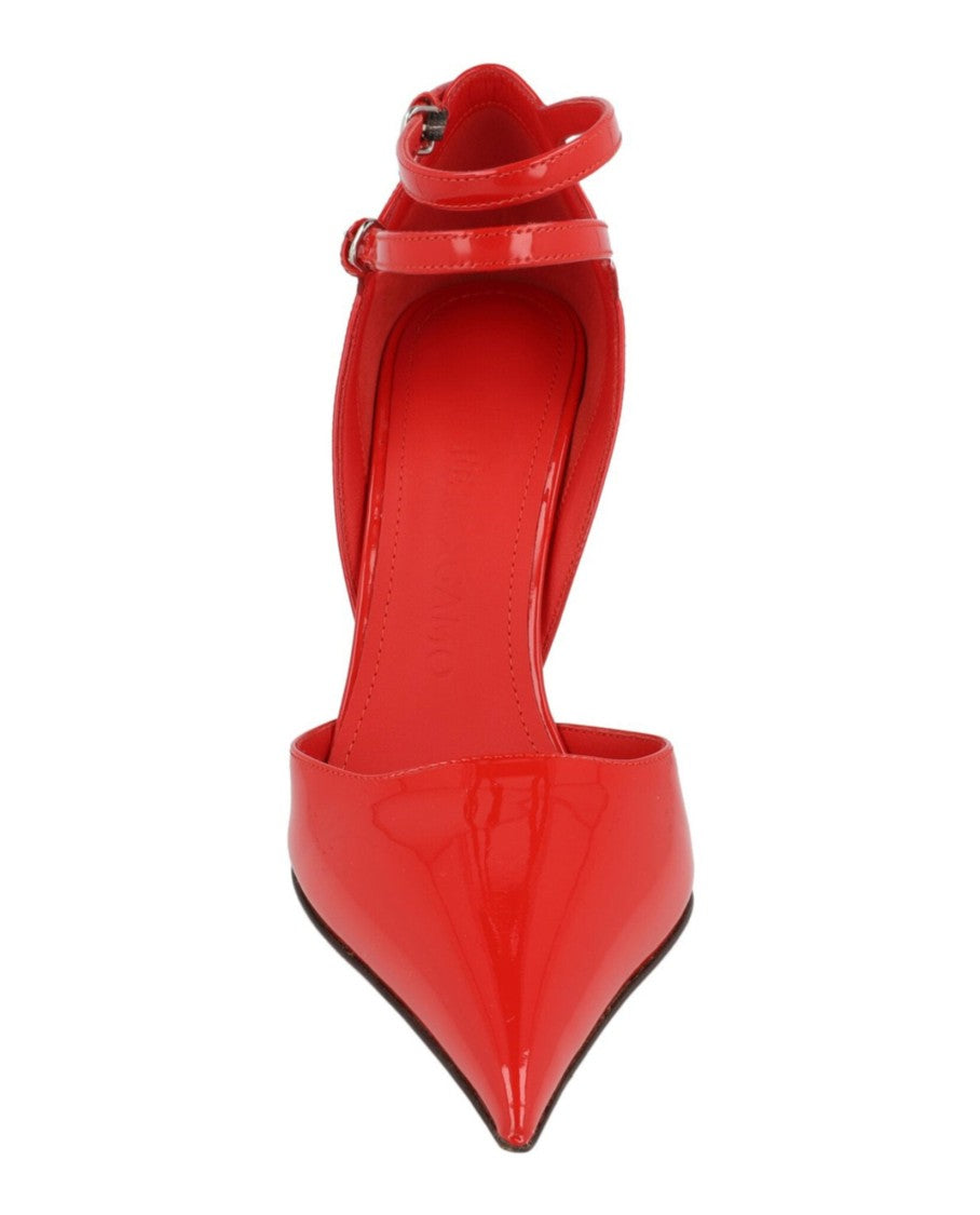 Ferragamo Vidya X5 Patent Wedge Pumps