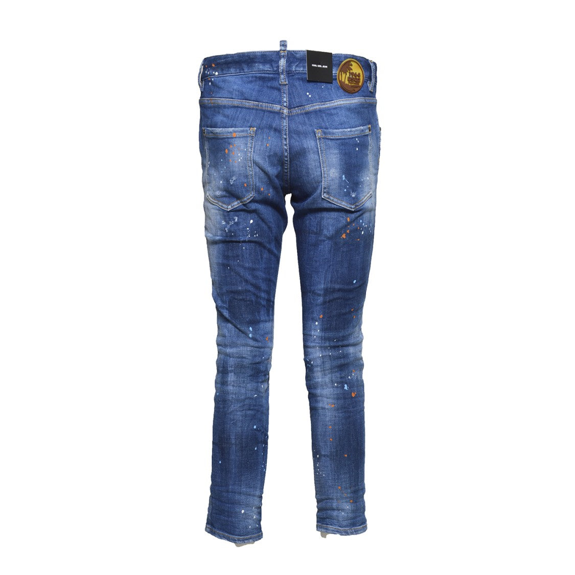 Dsquared2 Cool Girl Jean Blue Denim Patent Effect