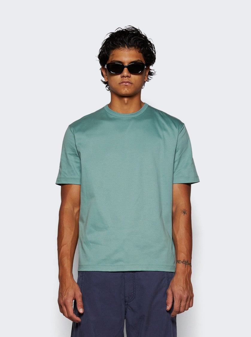Lanvin Essential Tee Vert De Gris