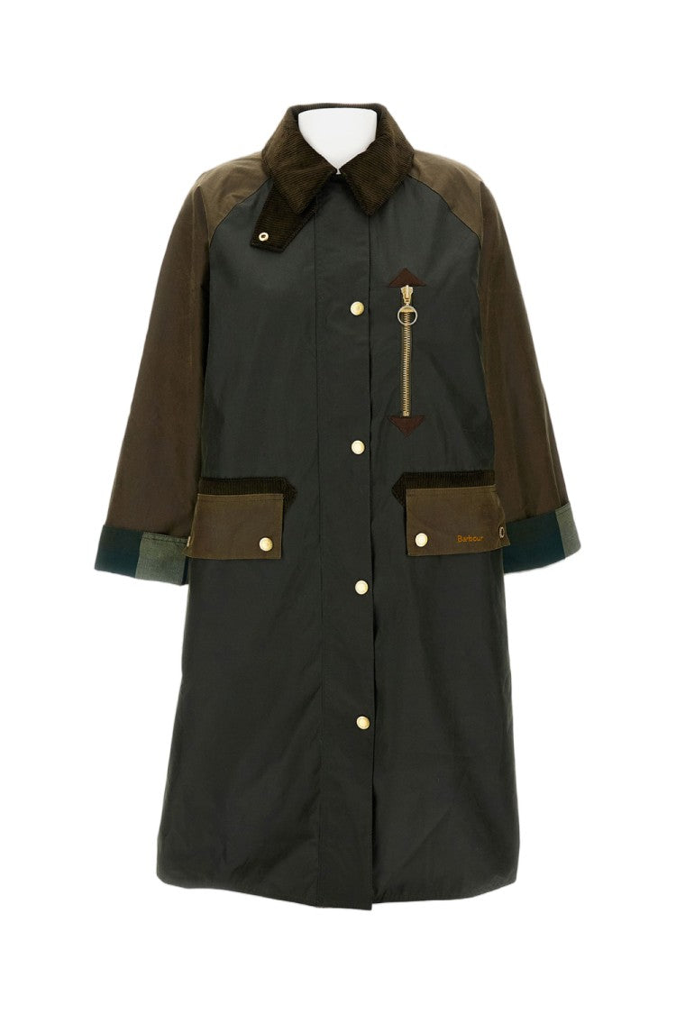 Barbour Green Waxed Cotton Jacket