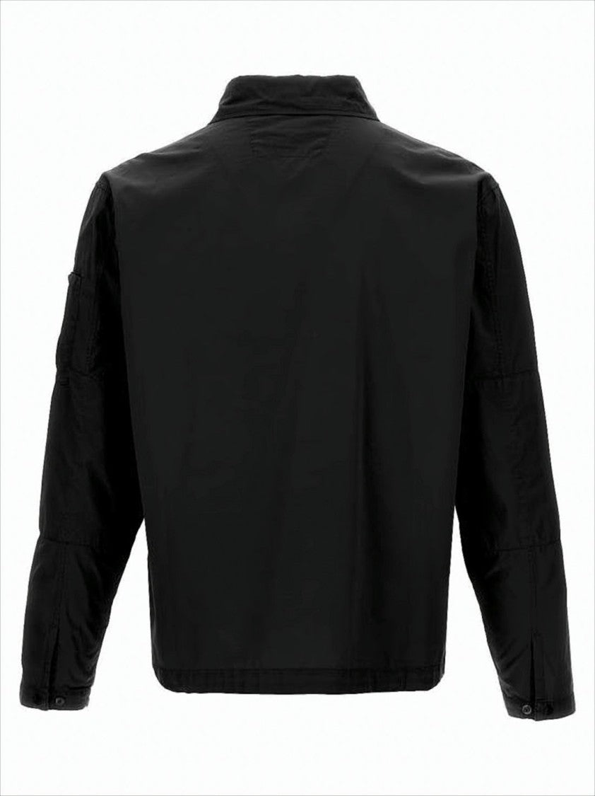 C.P. Company Boxy Fit Long-Sleeve Shirt With Flap Pockets