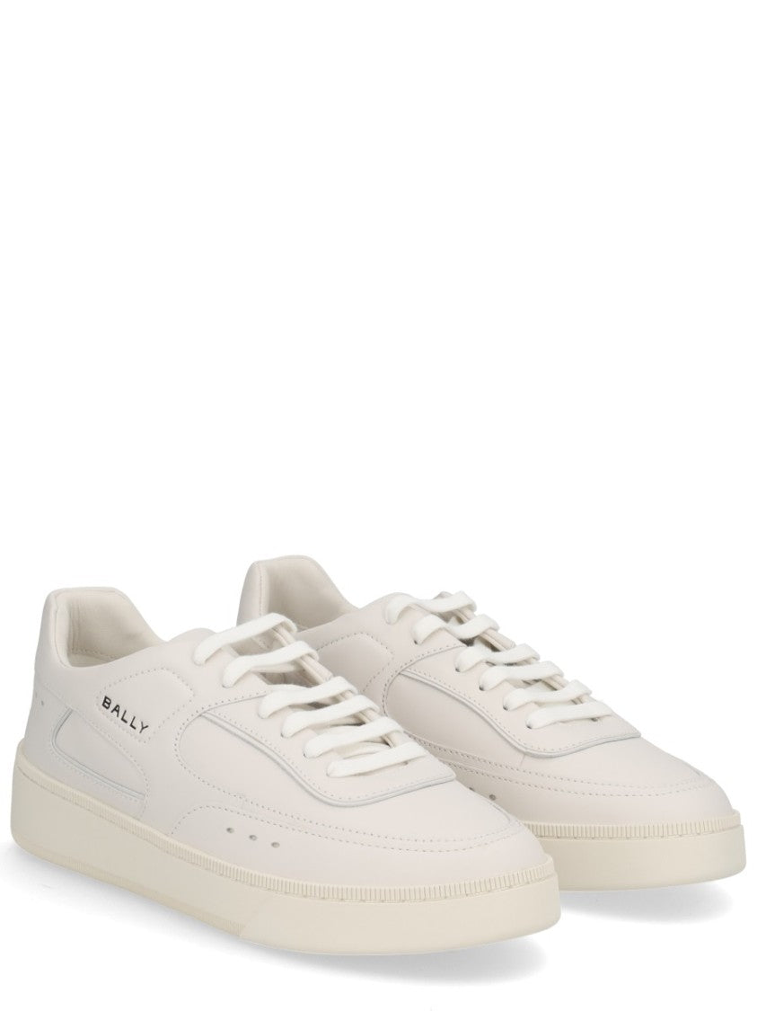 Bally Raise Calf Leather Minimalist Sneakers
