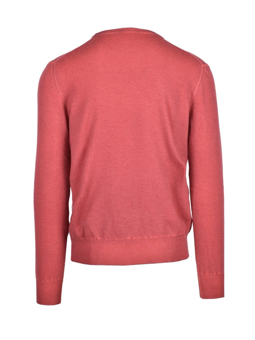 Kangra Kangra Crew Neck Pullover In Extrafine Merino Wool