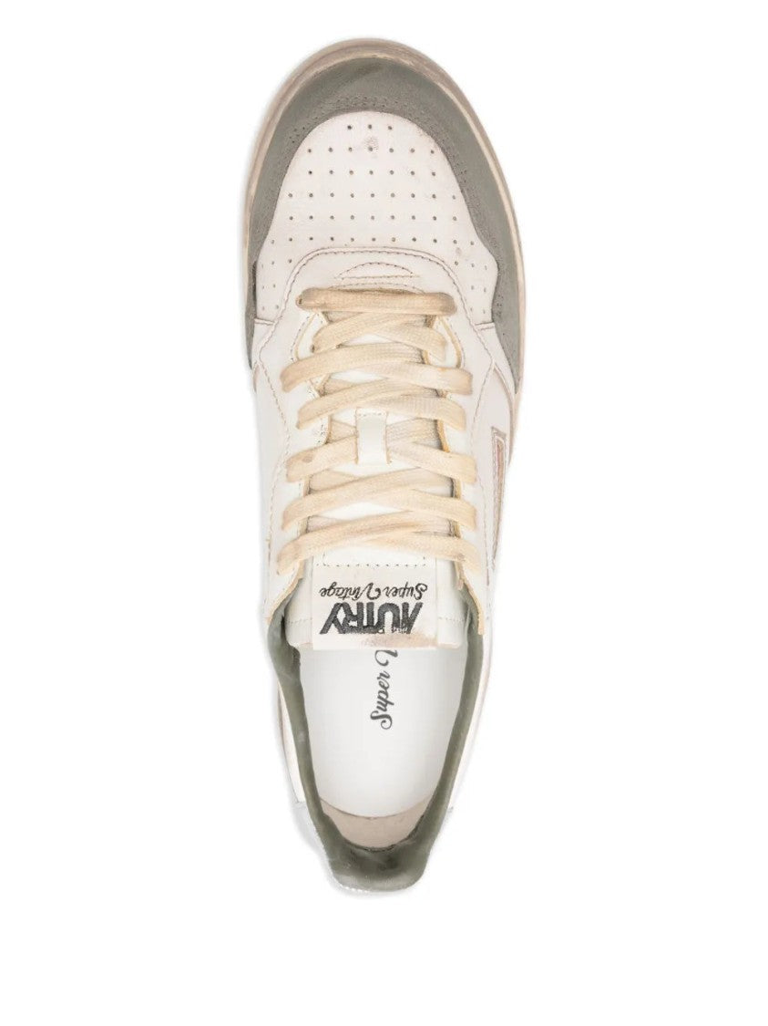 Autry Leather Panelled Sneakers