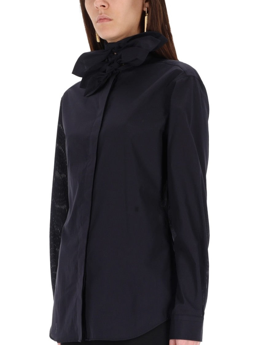 Moschino Long-Sleeve Black Shirt