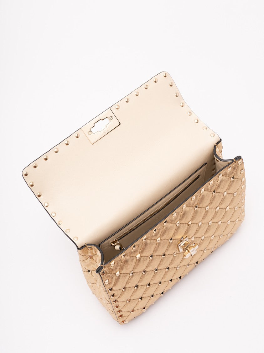 Valentino Garavani `Rockstud Spike` Medium Shoulder Bag