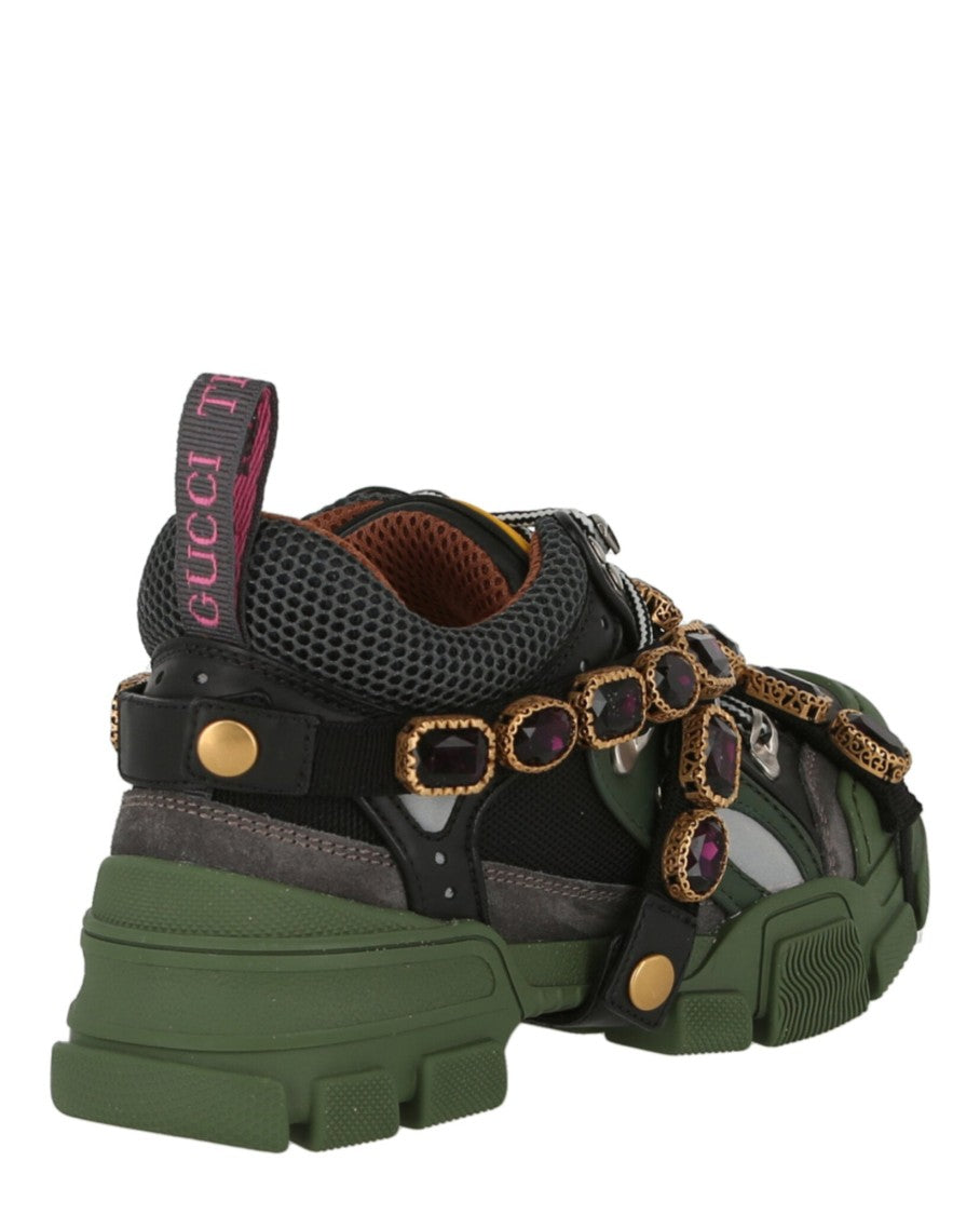 Gucci Flashtrek Chunky Leather Sneakers