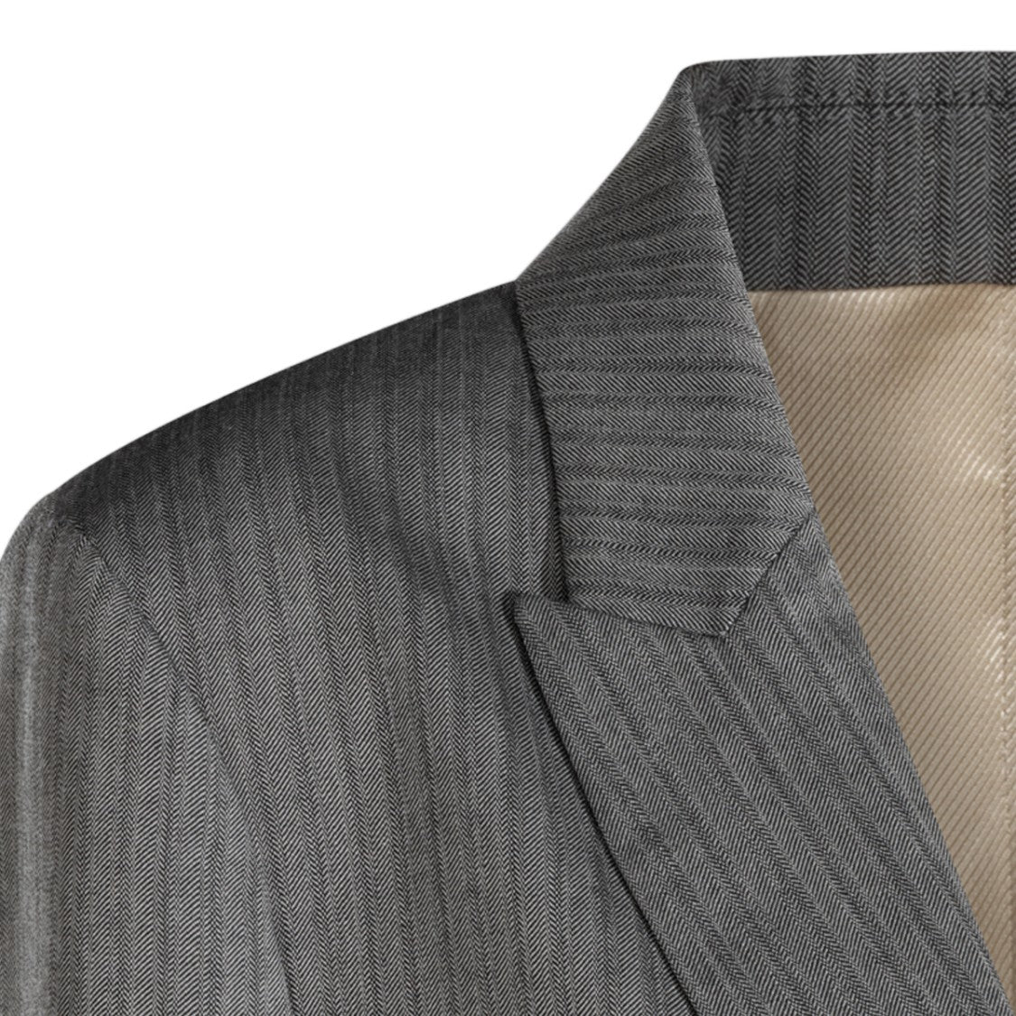 Alberta Ferretti Tailored Pinstripe Jacket With Single-Button Closure