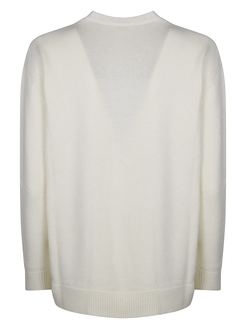 Max Mara Plata 1951 Strass Jersey Sweater