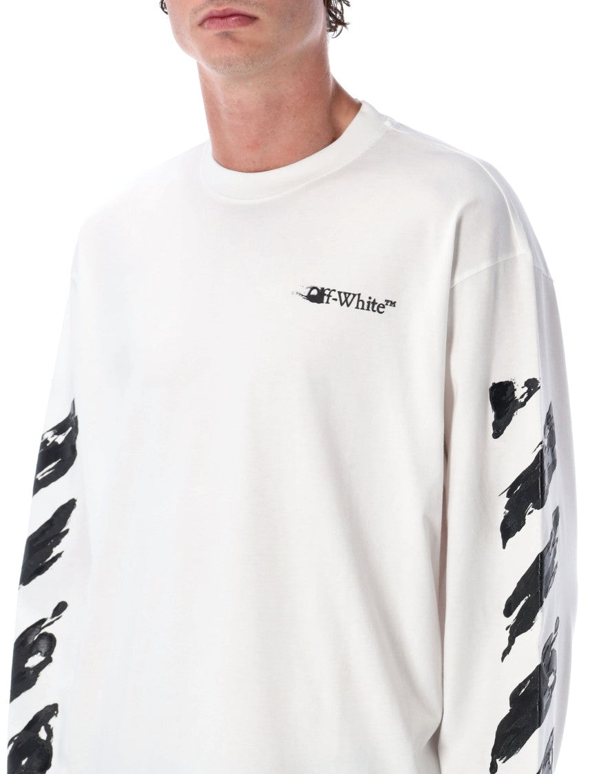 Off-White Ink Arrow 90S Skate L/S Tee