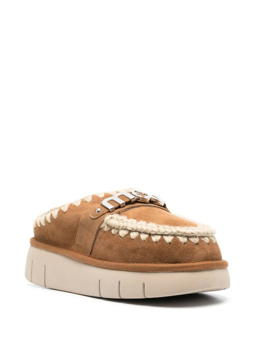 Mou Bounce Clog Metal Logo