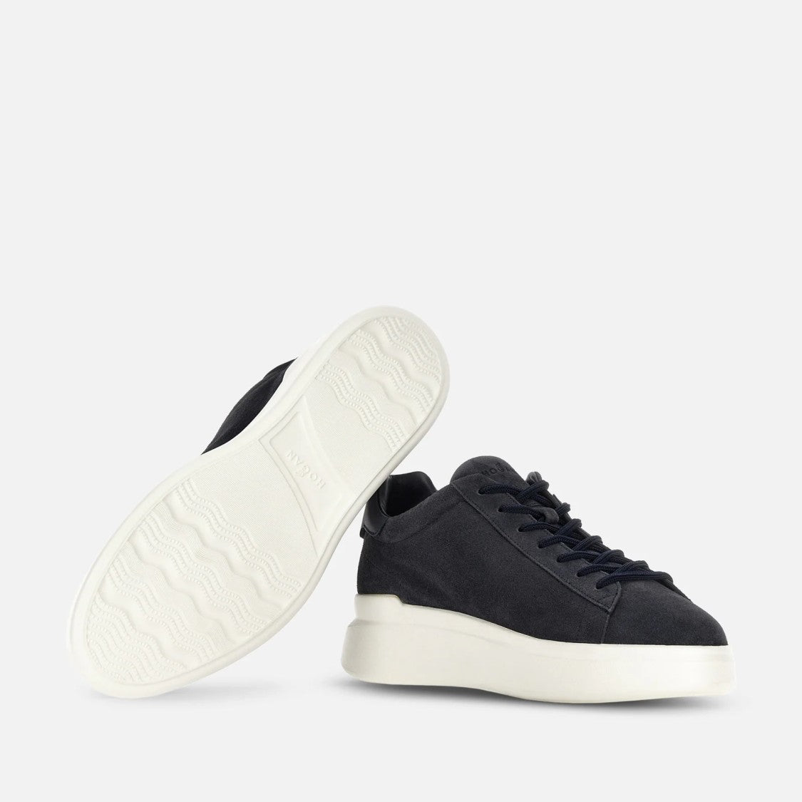 Hogan H580 Lace-Up Sneakers In Calfskin